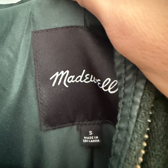 Madewell Women’s Lynnford Coat in Insuluxe Fabric - Size Small, forest green - Picture 6 of 9